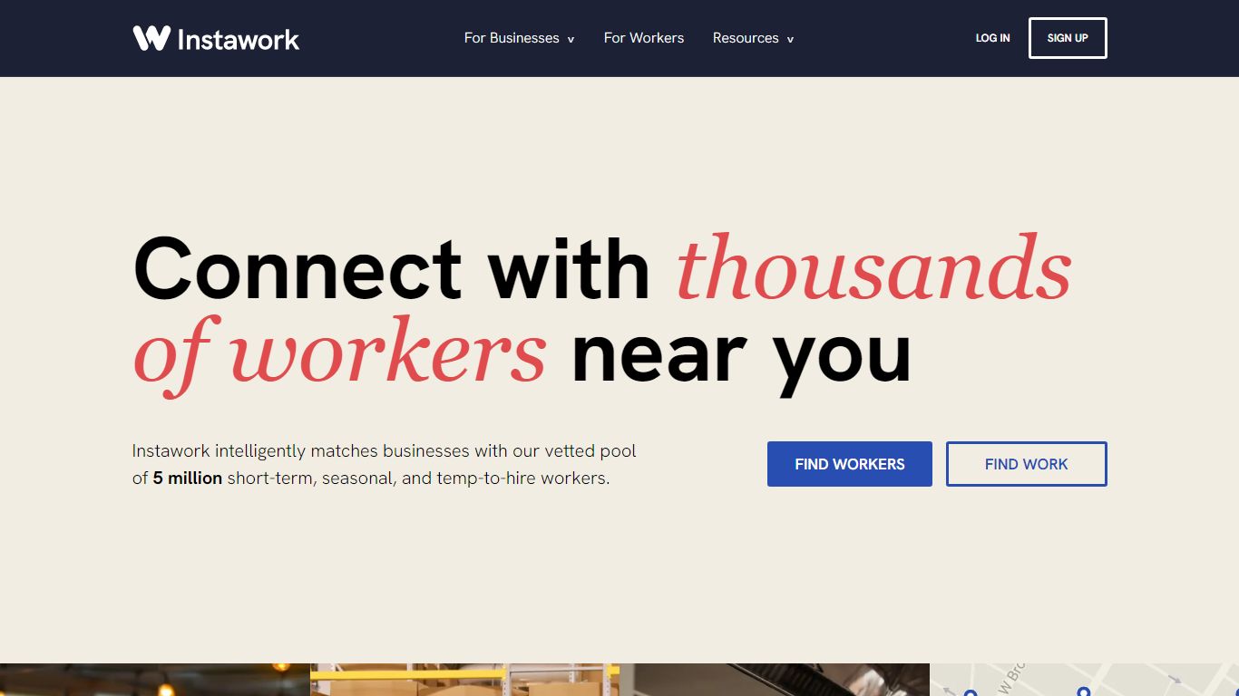 Instawork: Connect with thousands of workers near you